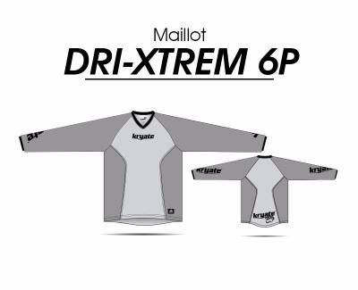 Maillot  MOTO - VTT - QUAD DRI-XTREM6P