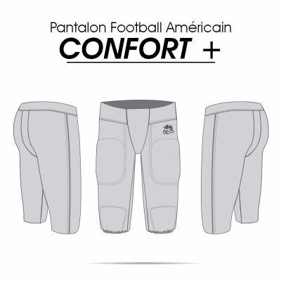 Pantalon Football Américain CONFORT +